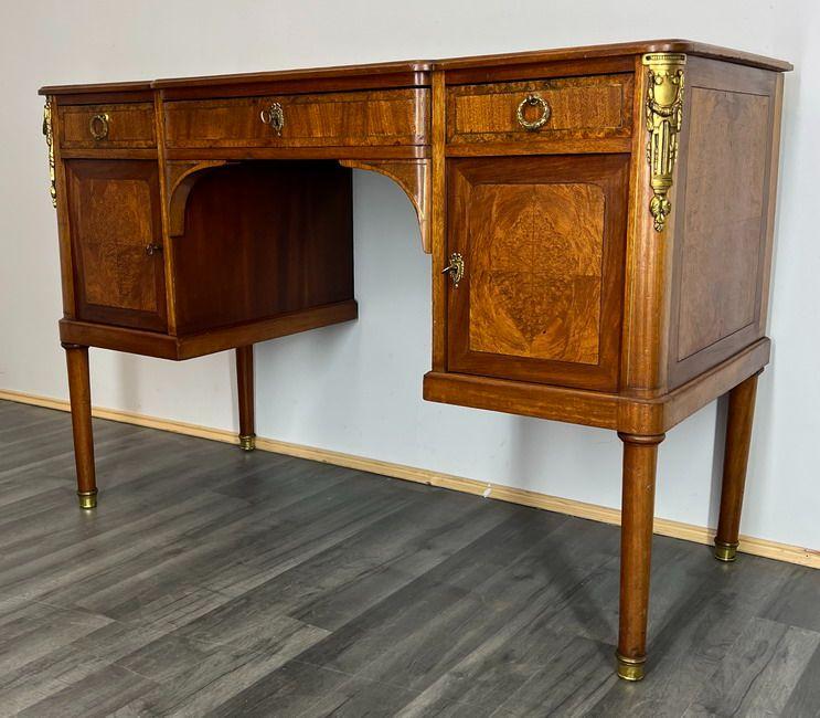 Burr Walnut French Antique Sideboard (1 of 16)
