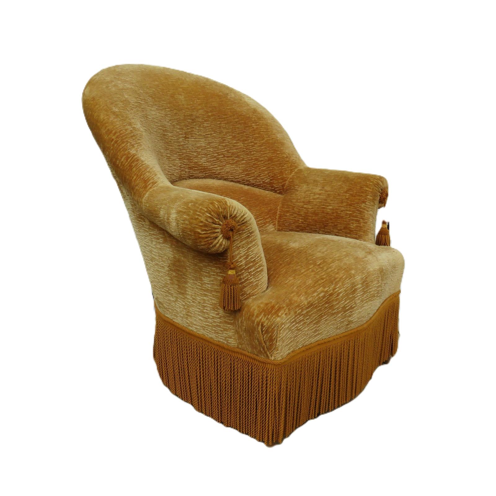 Antique Napoleon III Tub Chair (1 of 10) Antique Napoleon III Tub Chair (1 of 10)