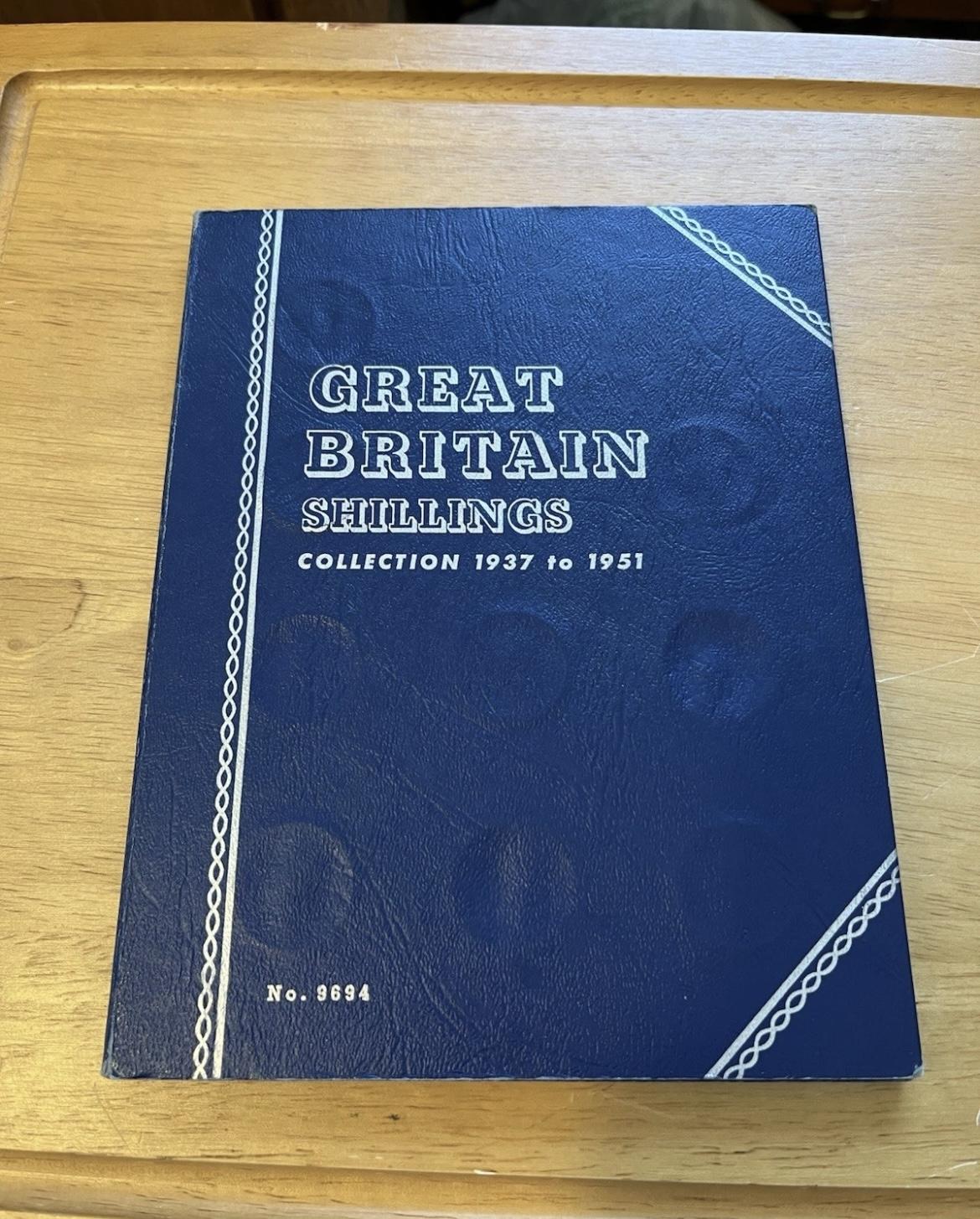 Great Britain Shillings Collection 1937-1951 (1 of 7)