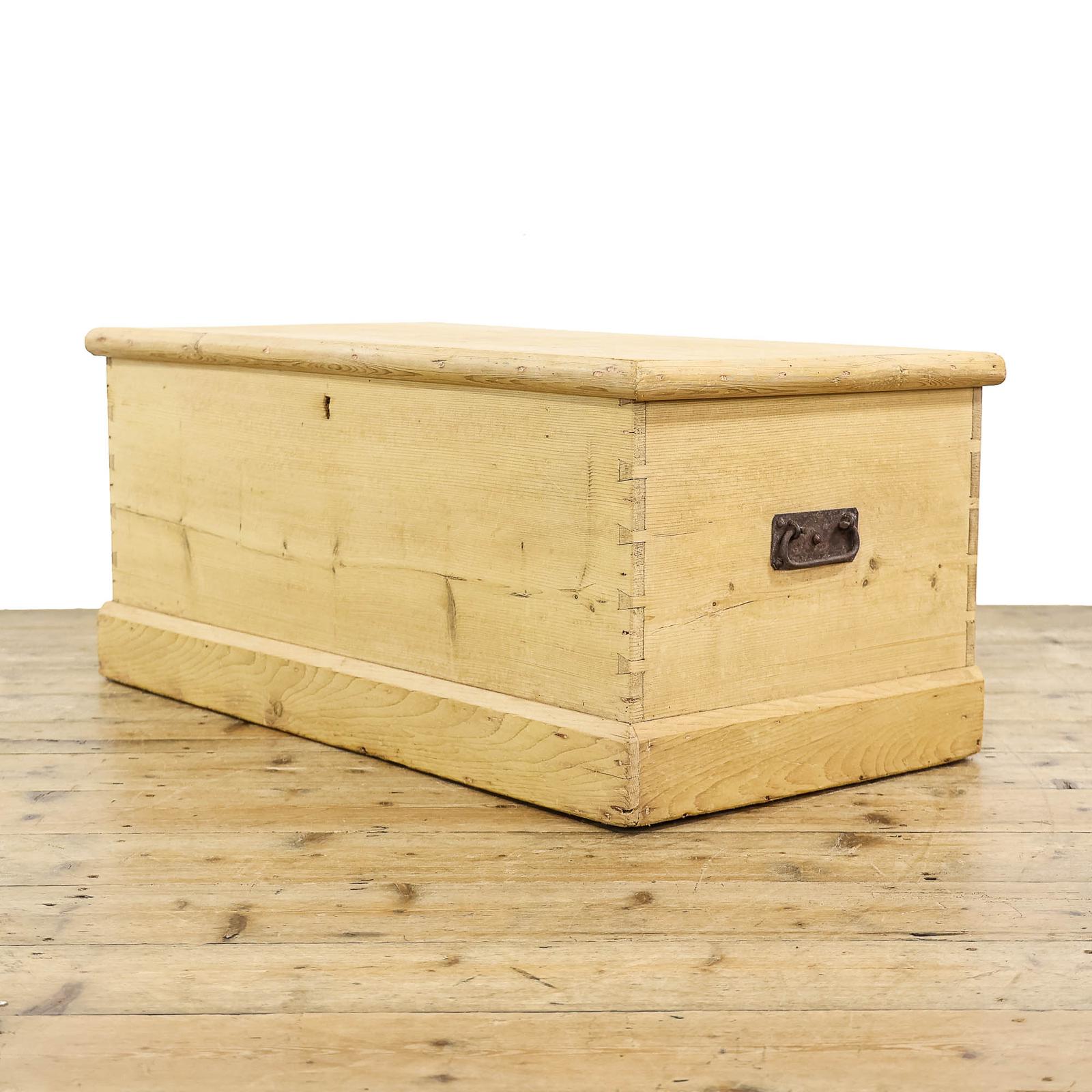 Antique 19th Century Pine Trunk (1 of 9) Antique 19th Century Pine Trunk (1 of 9)