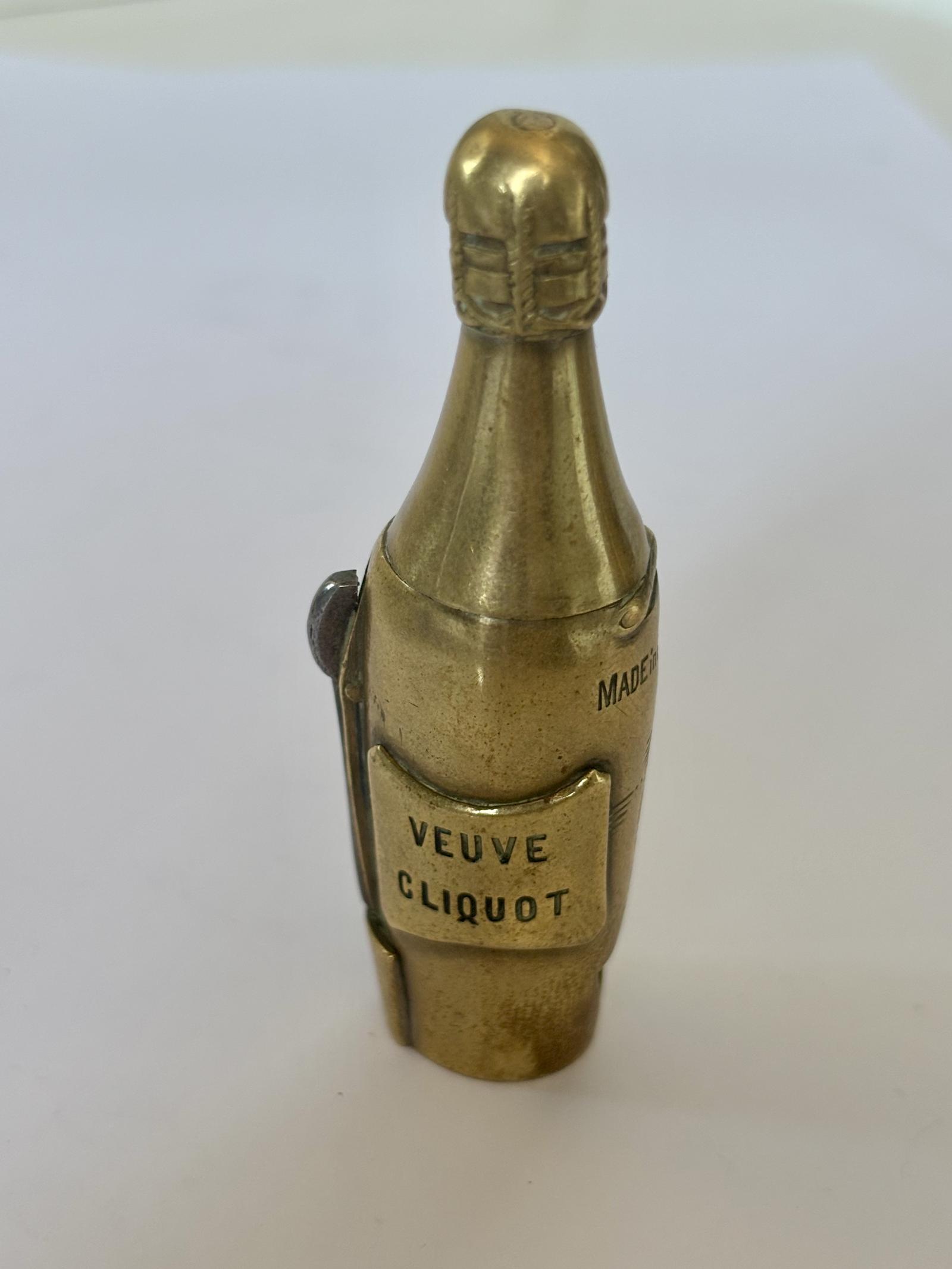 19th Century Austrian Novelty Brass Cigar Cutter & Vesta Case Champagne Veuve Cliquot (1 of 9) 19th Century Austrian Novelty Brass Cigar Cutter & Vesta Case Champagne Veuve Cliquot (1 of 9)