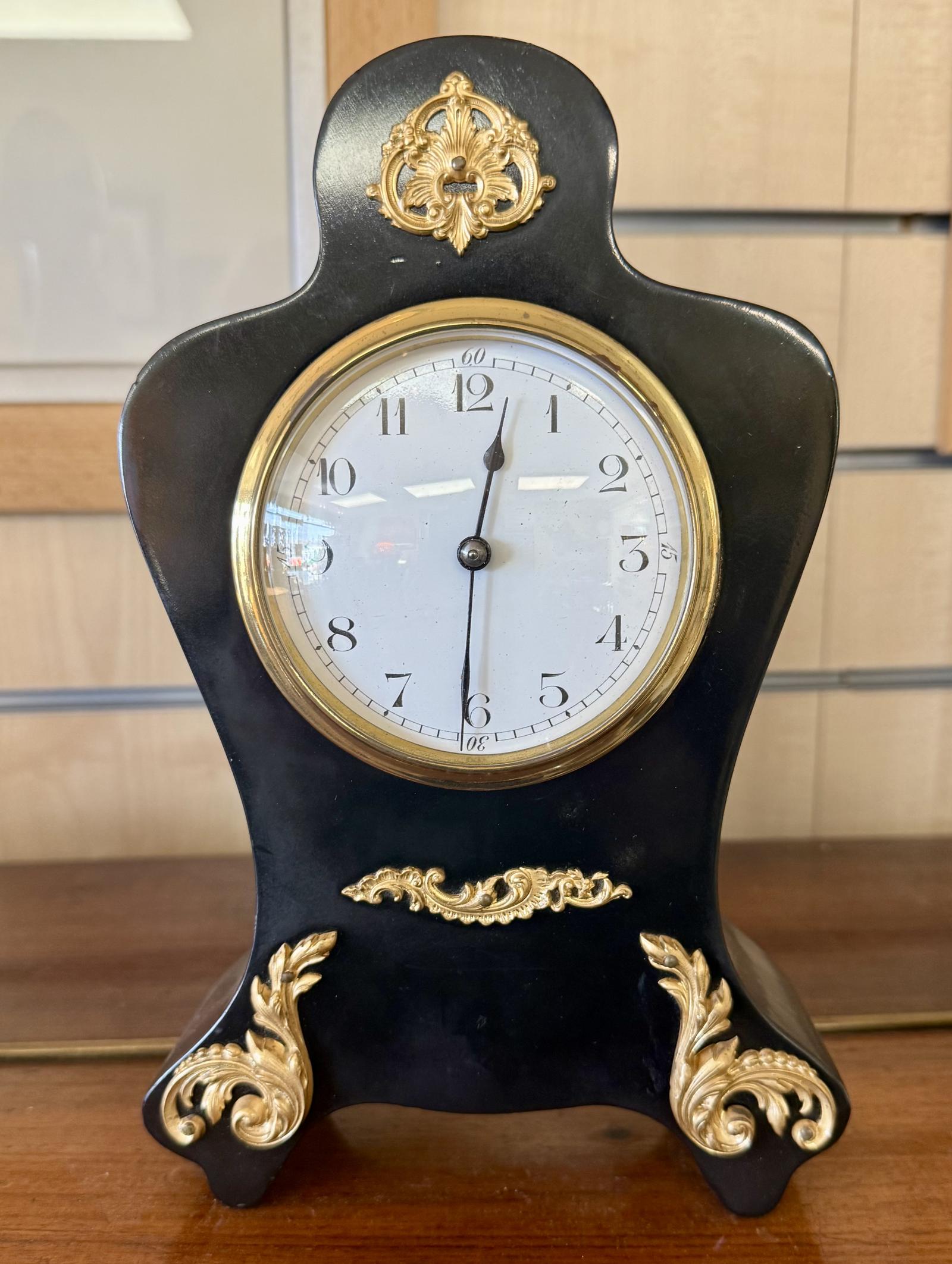Beautiful Antique French Mantle Clock c.1910 (1 of 4)
