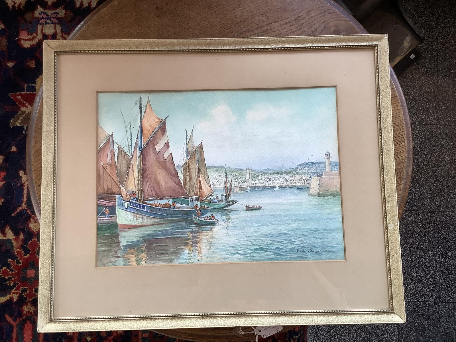 George Gillingham - French Crabbers, St Ives Bay (1 of 6)