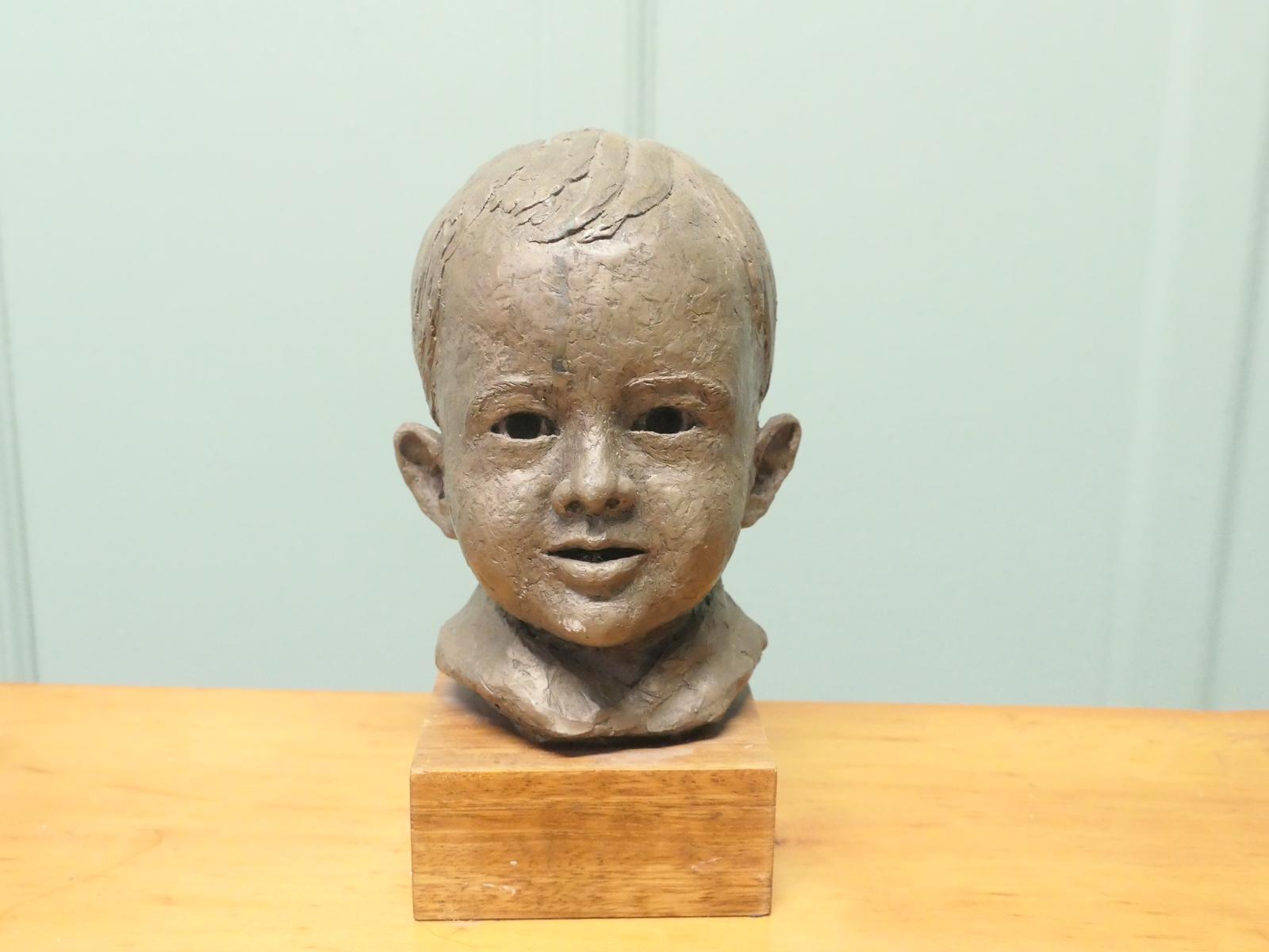 Artist’s Model Bust of a Very Young Smiling Boy (1 of 6)