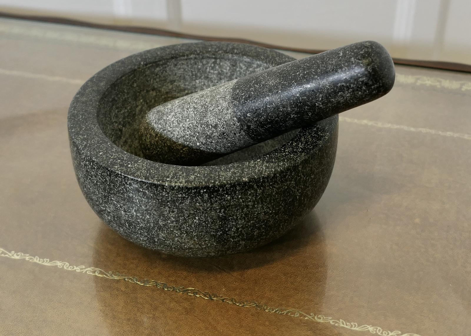 Heavy Granite Pestle & Mortar (1 of 6)