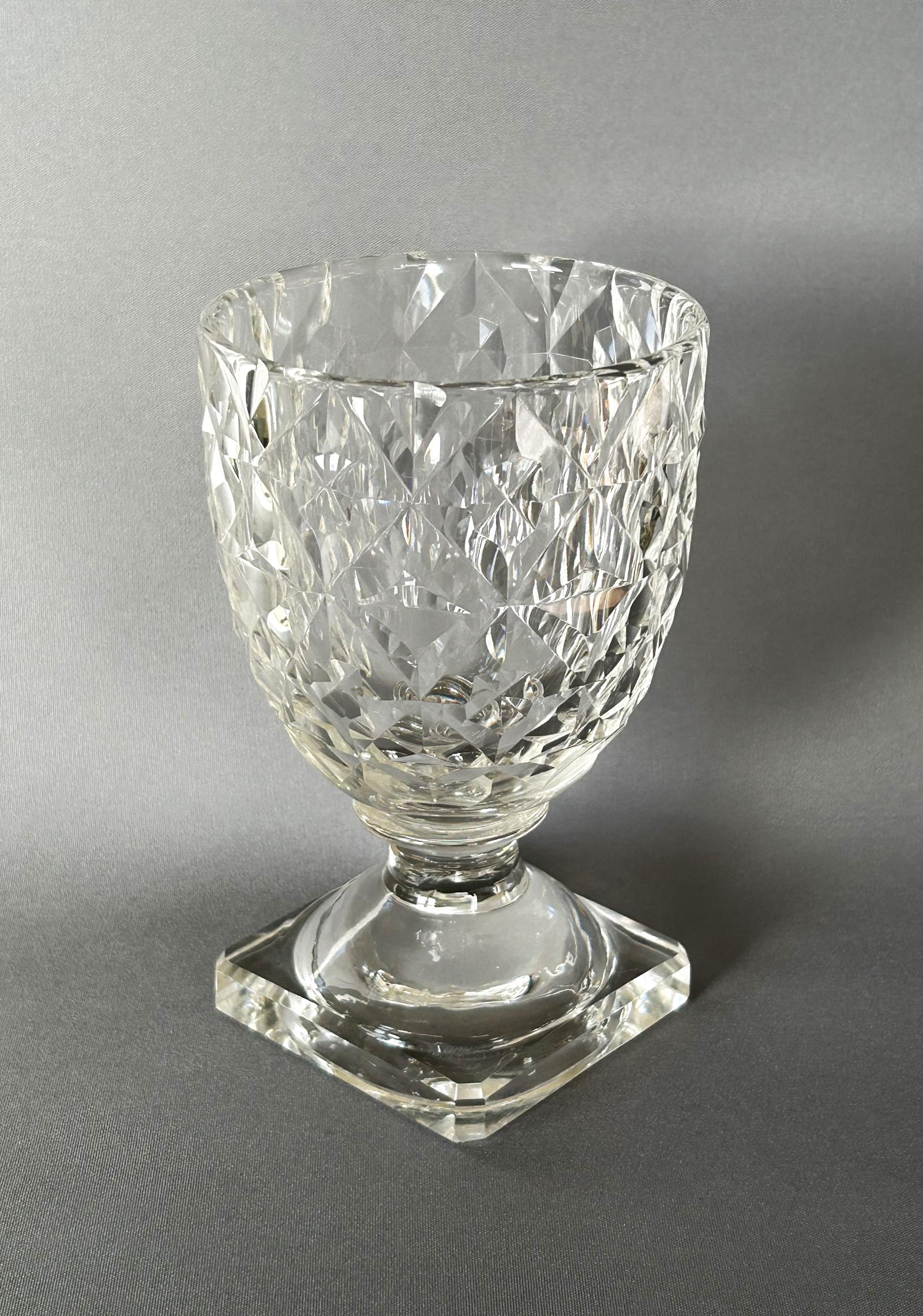 Stunning Victorian Cut Crystal Rummer (1 of 6)