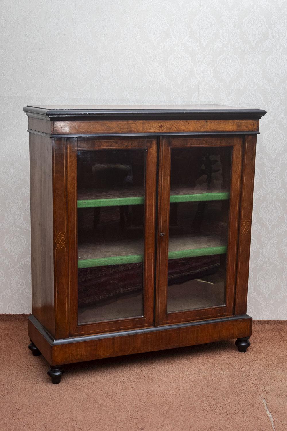 Excellent Victorian Burr Walnut Pier Cabinet (1 of 13)