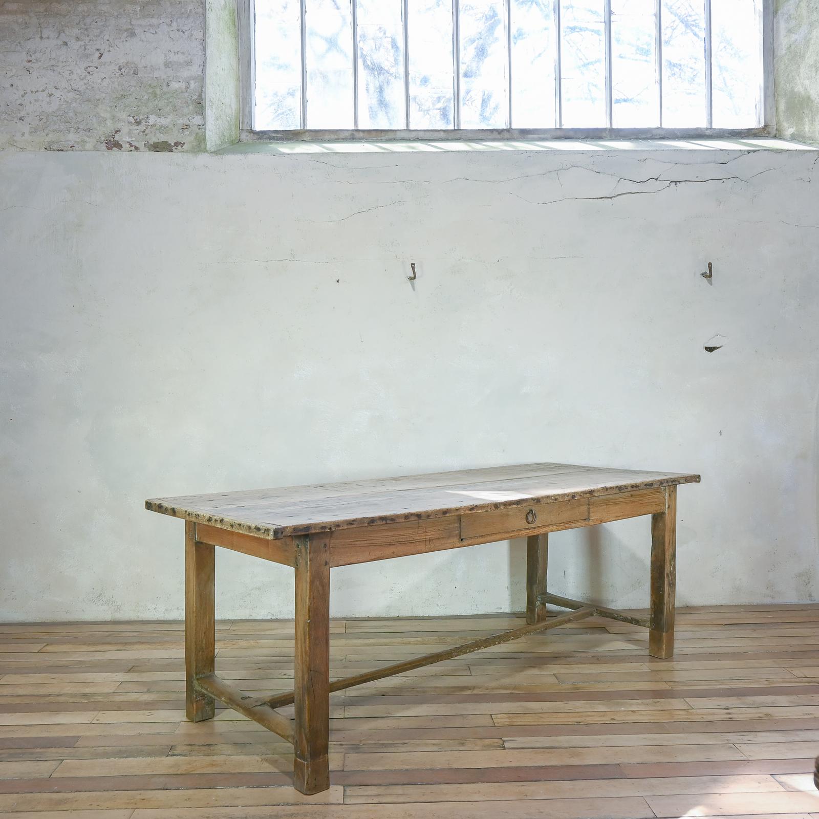 19th Century French Oak Refectory Farmhouse Table (1 of 17)