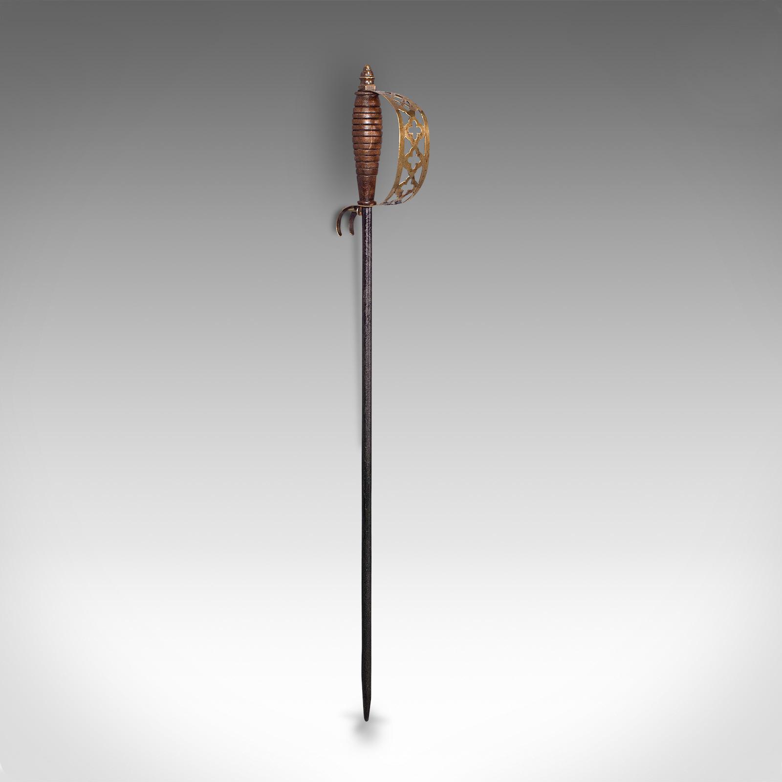 Antique Sword Poker, English, Oak, Brass, Steel, Fireside Tool, Edwardian, 1910 (1 of 12) Antique Sword Poker, English, Oak, Brass, Steel, Fireside Tool, Edwardian, 1910 (1 of 12)