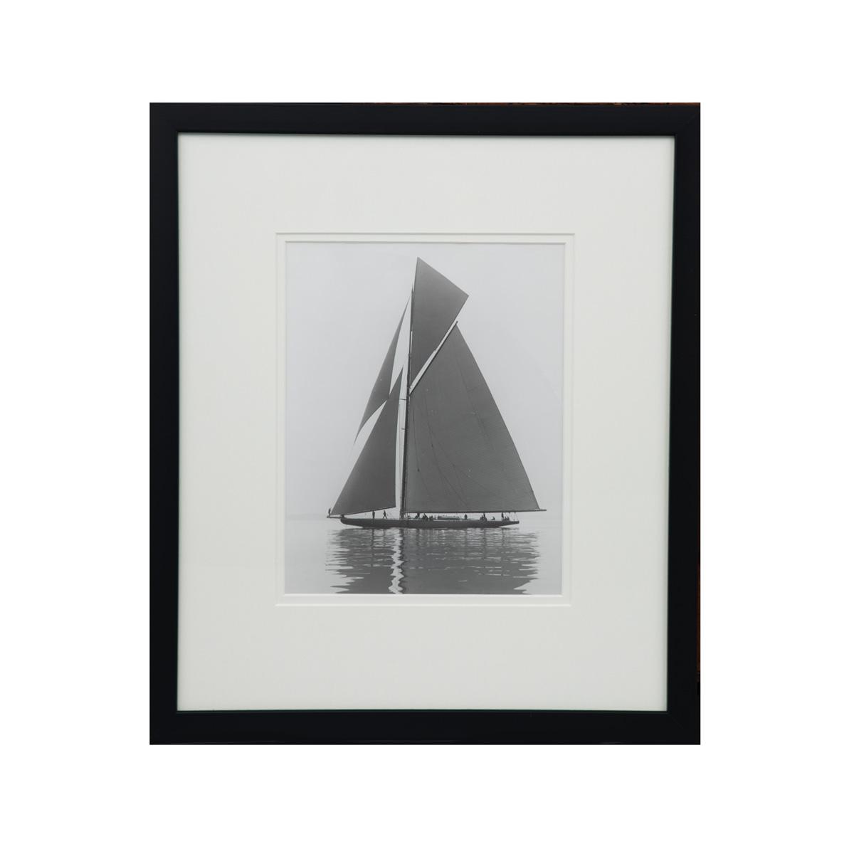 Shamrock Becalmed – by Kirk and Sons of the Famous j Class Yacht Shamrock (1 of 2)