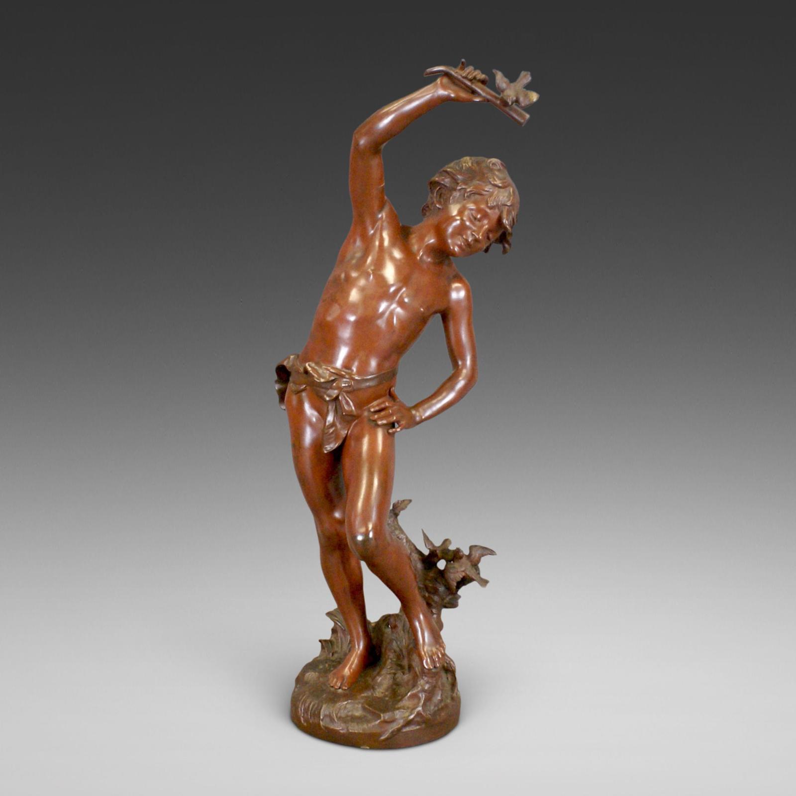 Bronze Figure After Auguste Moreau (1834-1917) (1 of 6)