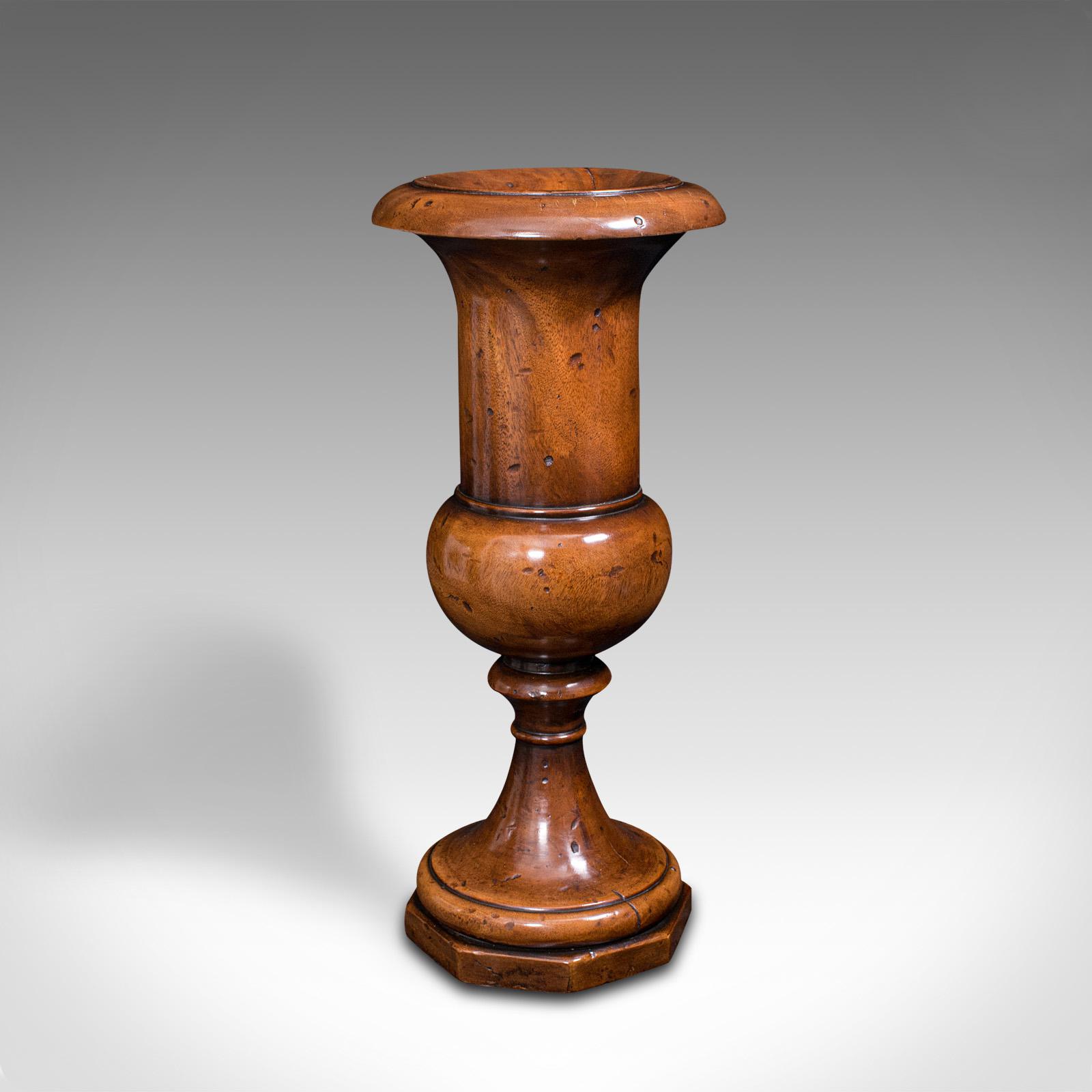 Large Antique Dried Stem Vase, French, Beech, Display Urn, Victorian c.1900 (1 of 12) Large Antique Dried Stem Vase, French, Beech, Display Urn, Victorian c.1900 (1 of 12)