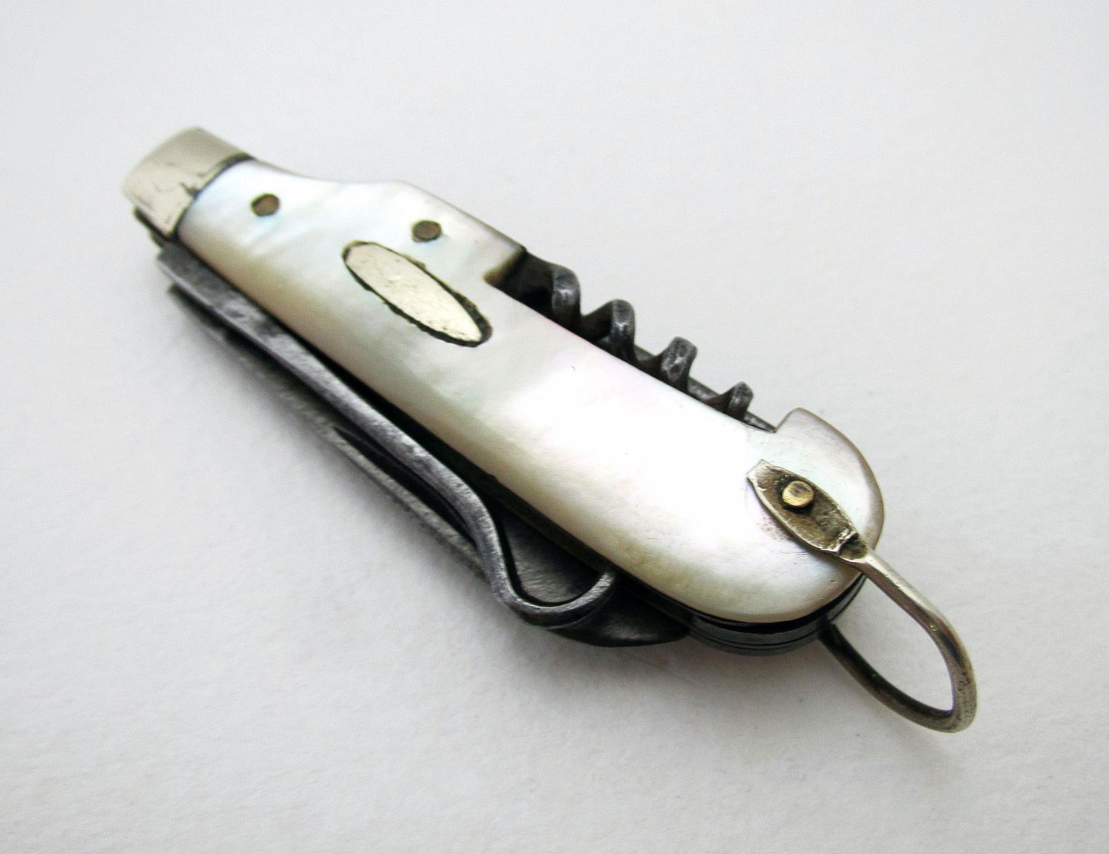 Miniature Antique Victorian Mother of Pearl & Steel Folding Knife Multi Tool Pocket Penknife, Sheffield c.1890 (1 of 6) Miniature Antique Victorian Mother of Pearl & Steel Folding Knife Multi Tool Pocket Penknife, Sheffield c.1890 (1 of 6)