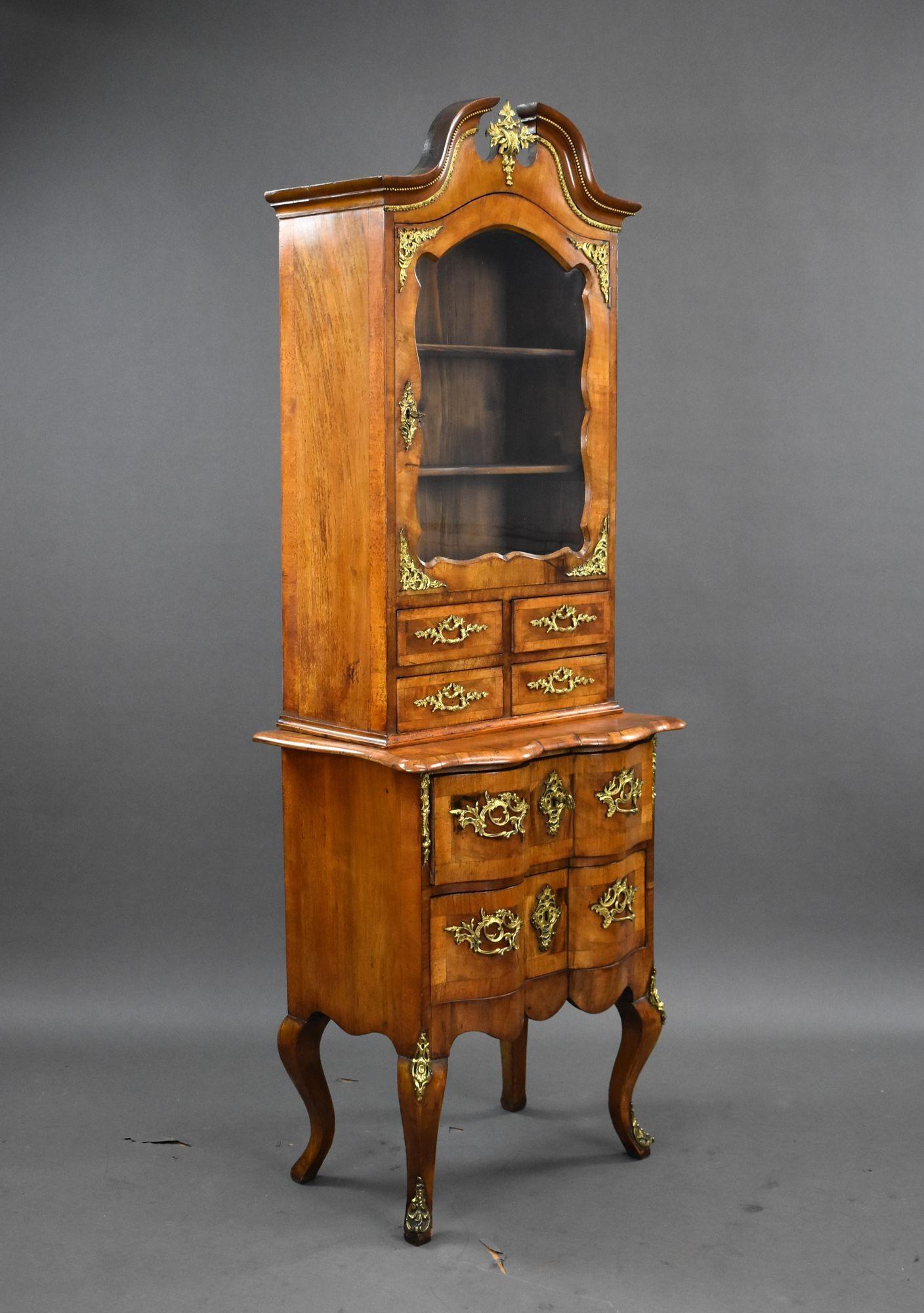 19th Century French Walnut Bonheur Du Jour (1 of 8)