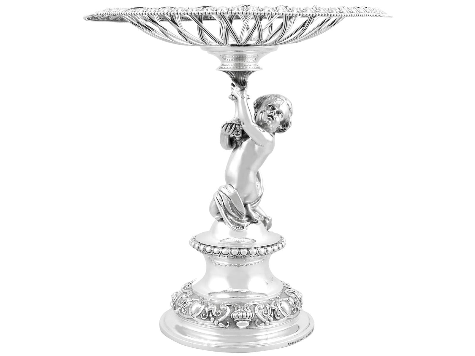 Antique Victorian Sterling Silver Tazza (1 of 16) Antique Victorian Sterling Silver Tazza (1 of 16)