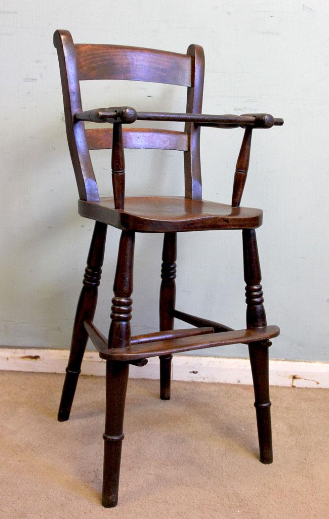 Antique Childs Windsor Highchair (1 of 12) Antique Childs Windsor Highchair (1 of 12)