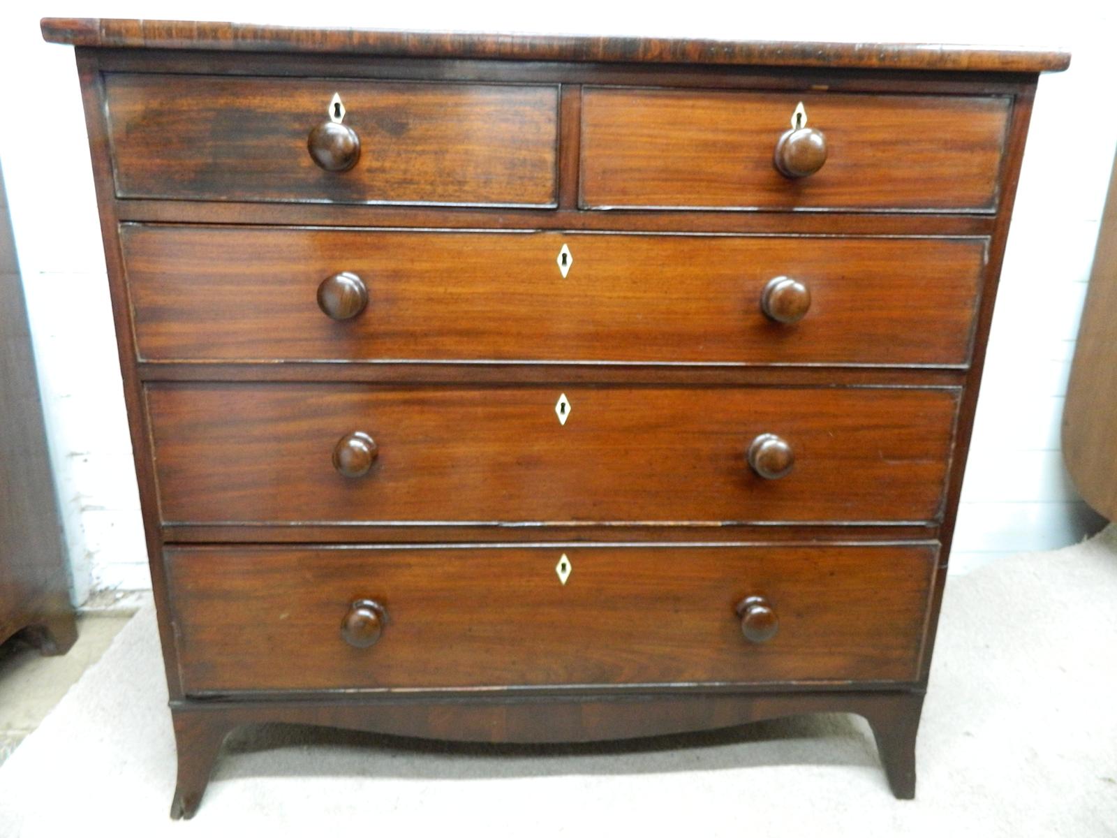 Stunning Victorian Mahogany Chest of Drawers (1 of 21)