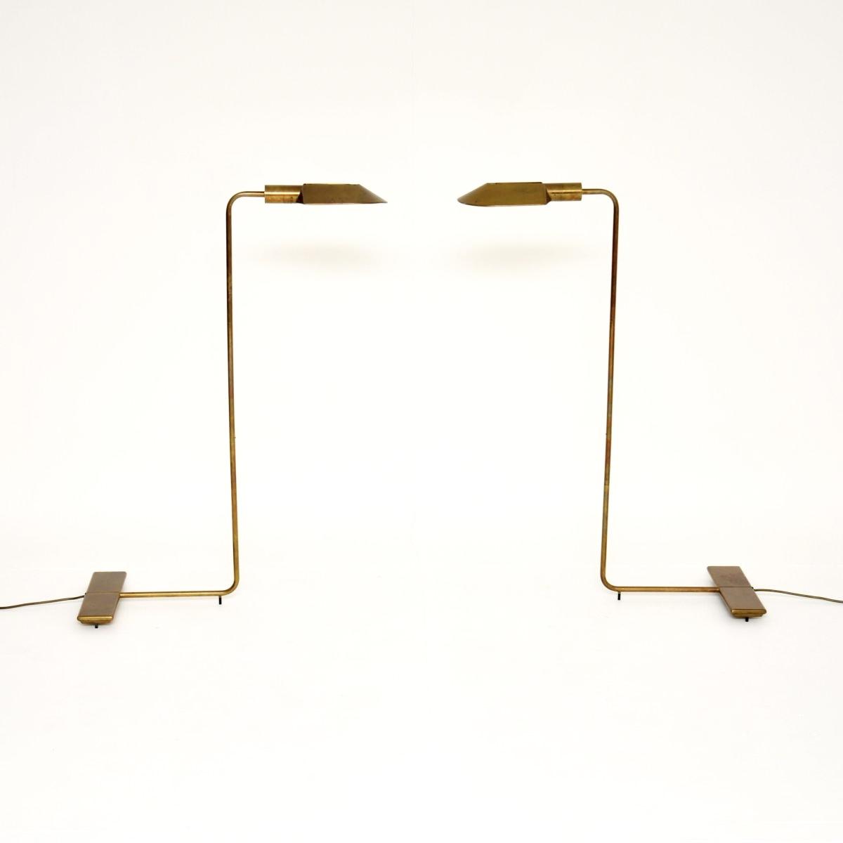 Pair of Vintage Brass Reading Lamps by Cedric Hartman (1 of 11)