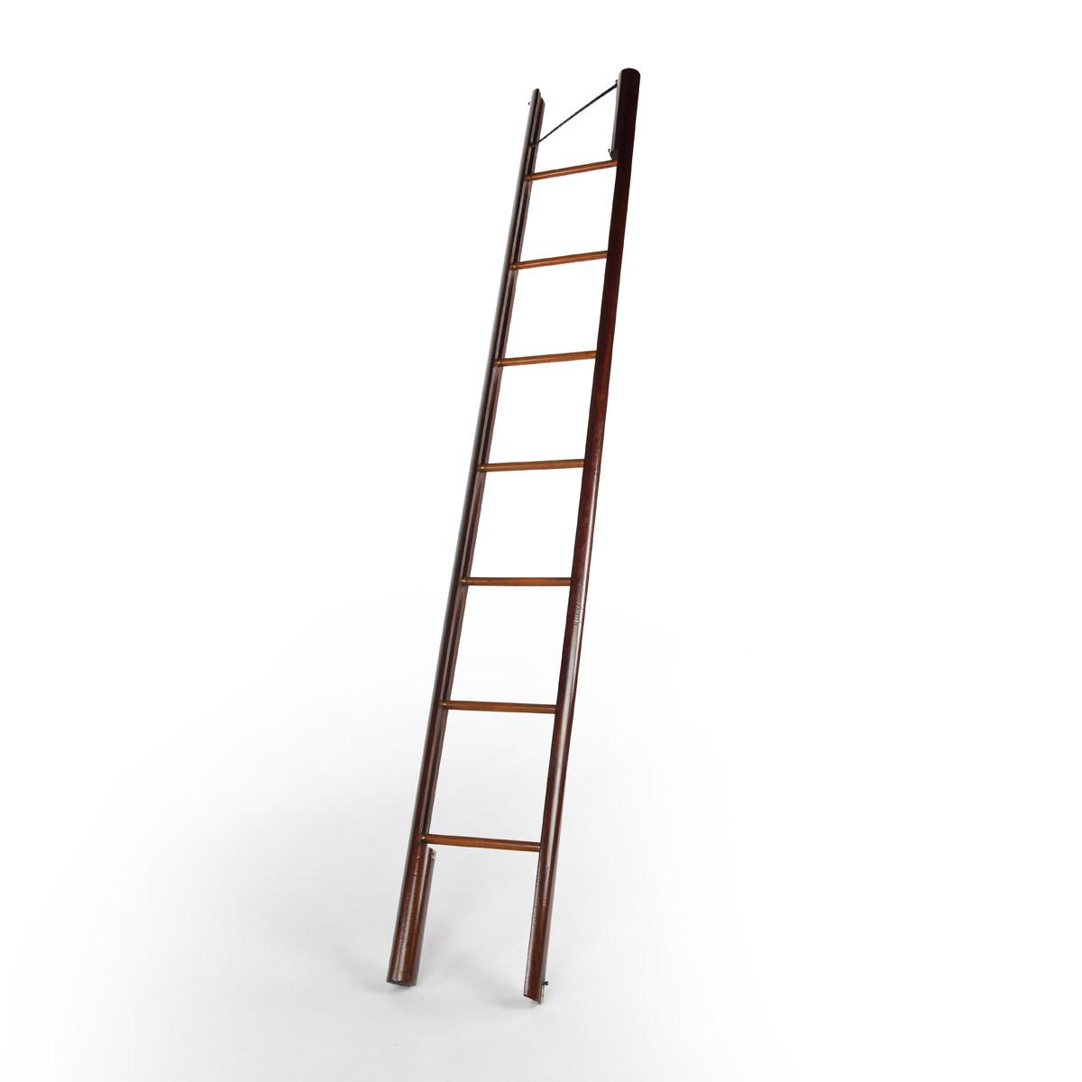Fine George III Mahogany Pole Ladder (1 of 6)