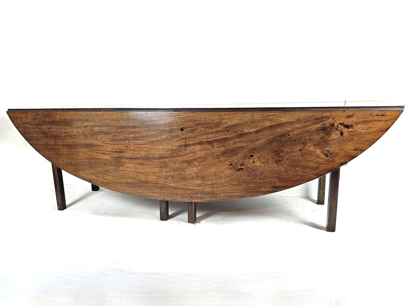 George III Irish Mahogany Wake Dining Table (1 of 30)