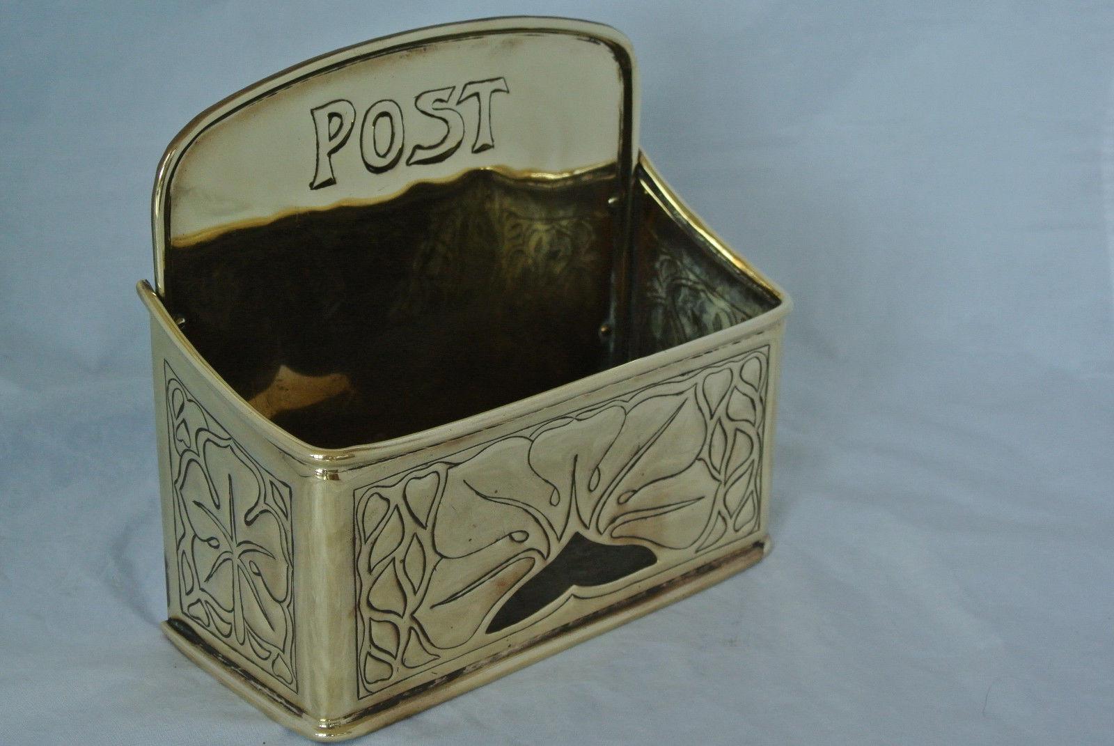 Genuine Ksia Keswick Brass Letter  Rack Post Box Keswick School of Industrial Art (1 of 5)