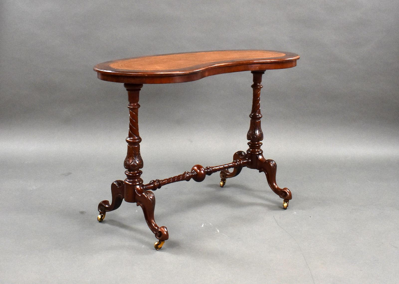Victorian Burr Walnut Writing Table 1093 / LA413343