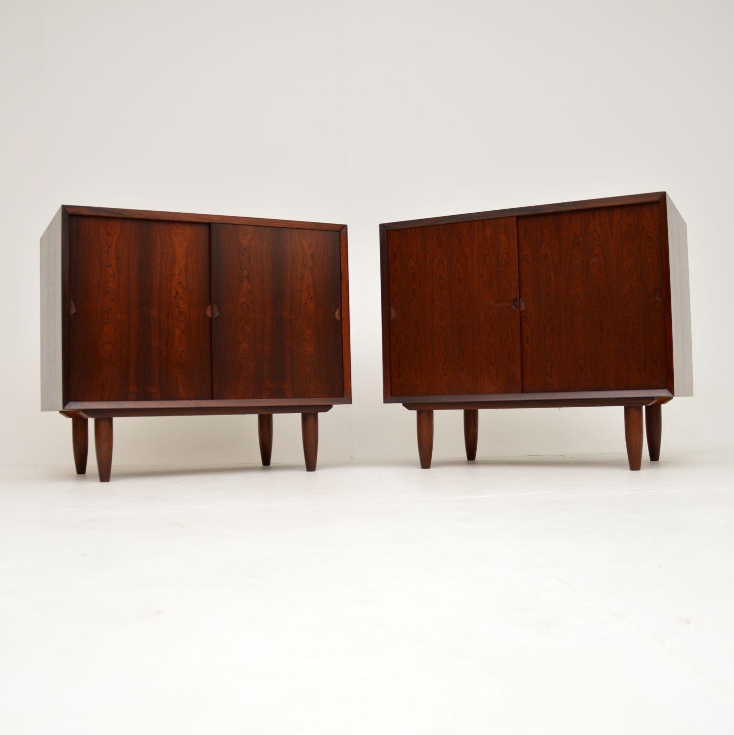 Pair of Danish Vintage Rosewood Side Cabinets by Poul Cadovius (1 of 11) Pair of Danish Vintage Rosewood Side Cabinets by Poul Cadovius (1 of 11)