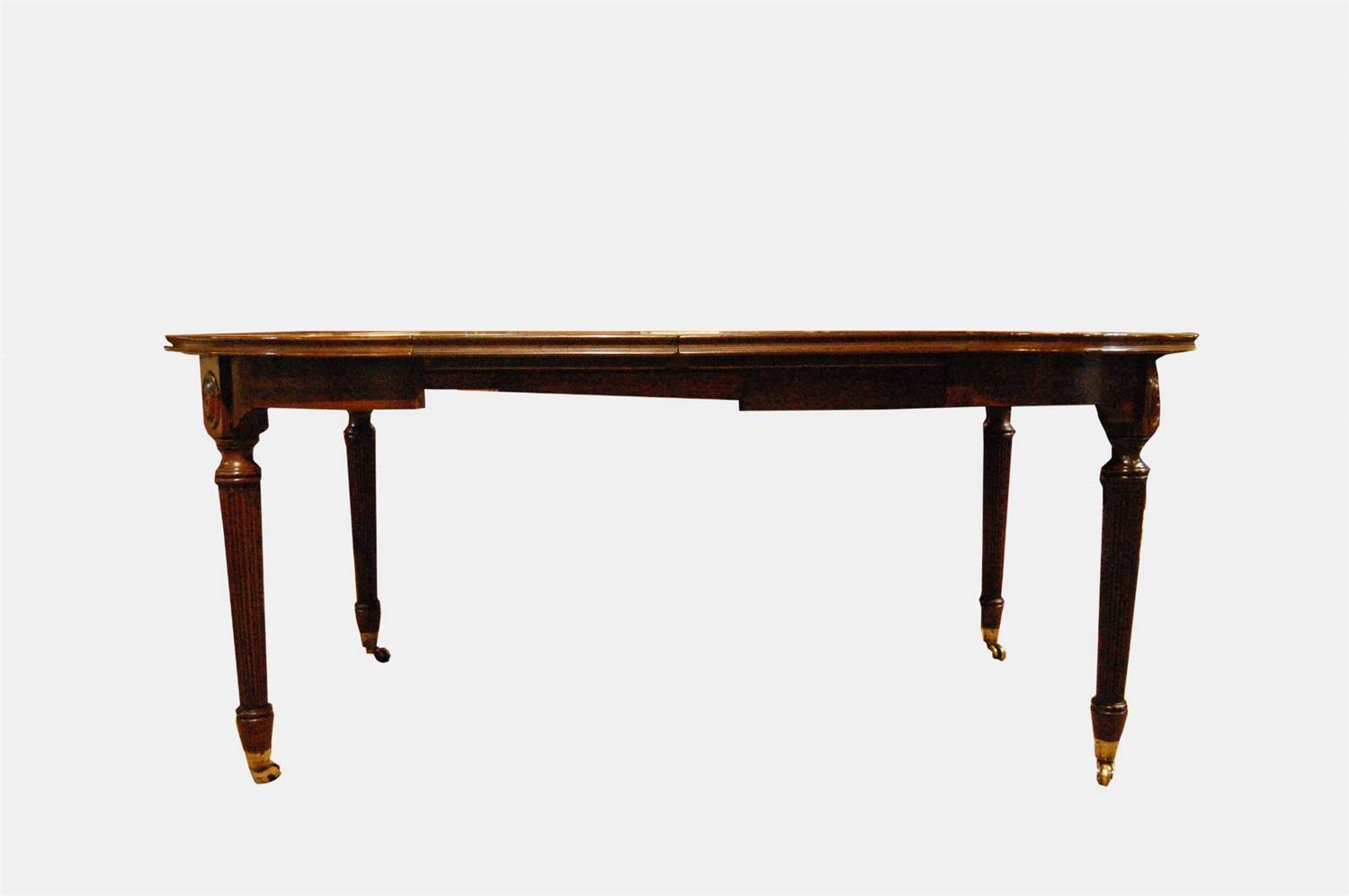 Mahogany Table with Two Leaves (1 of 1) Mahogany Table with Two Leaves (1 of 1)