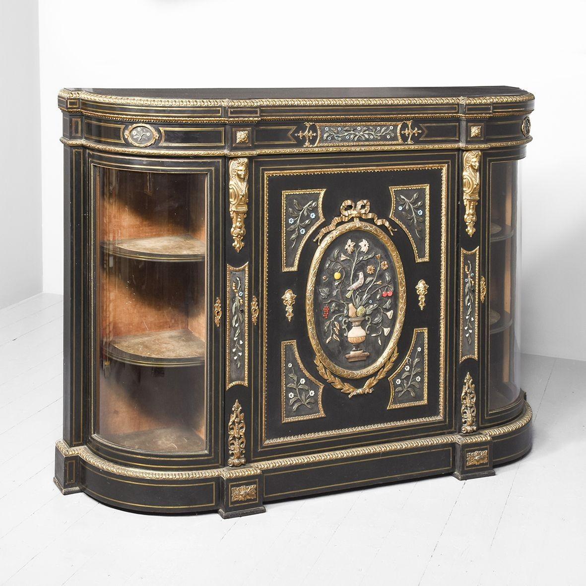 Monumental Pieta Dura Sideboard (1 of 8)