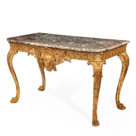Victorian Giltwood Console Table (1 of 8)
