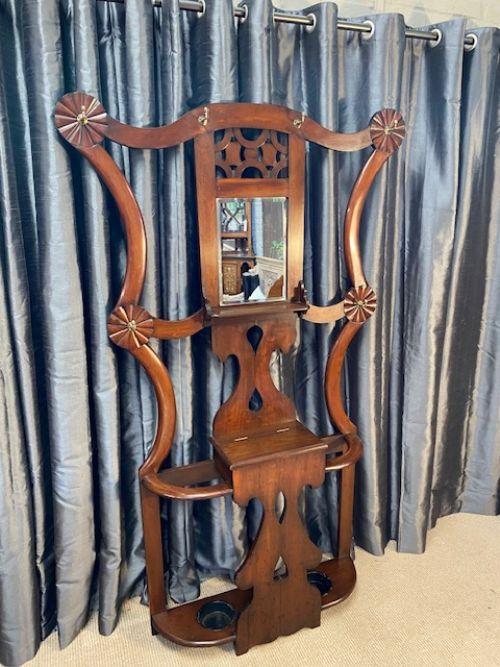 Mahogany Hall Stand (1 of 11) Mahogany Hall Stand (1 of 11)