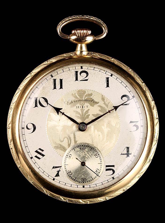 Beautiful Antique 18K Gold Pocket Watch. Switzerland, Circa 1920 (1 of 11)