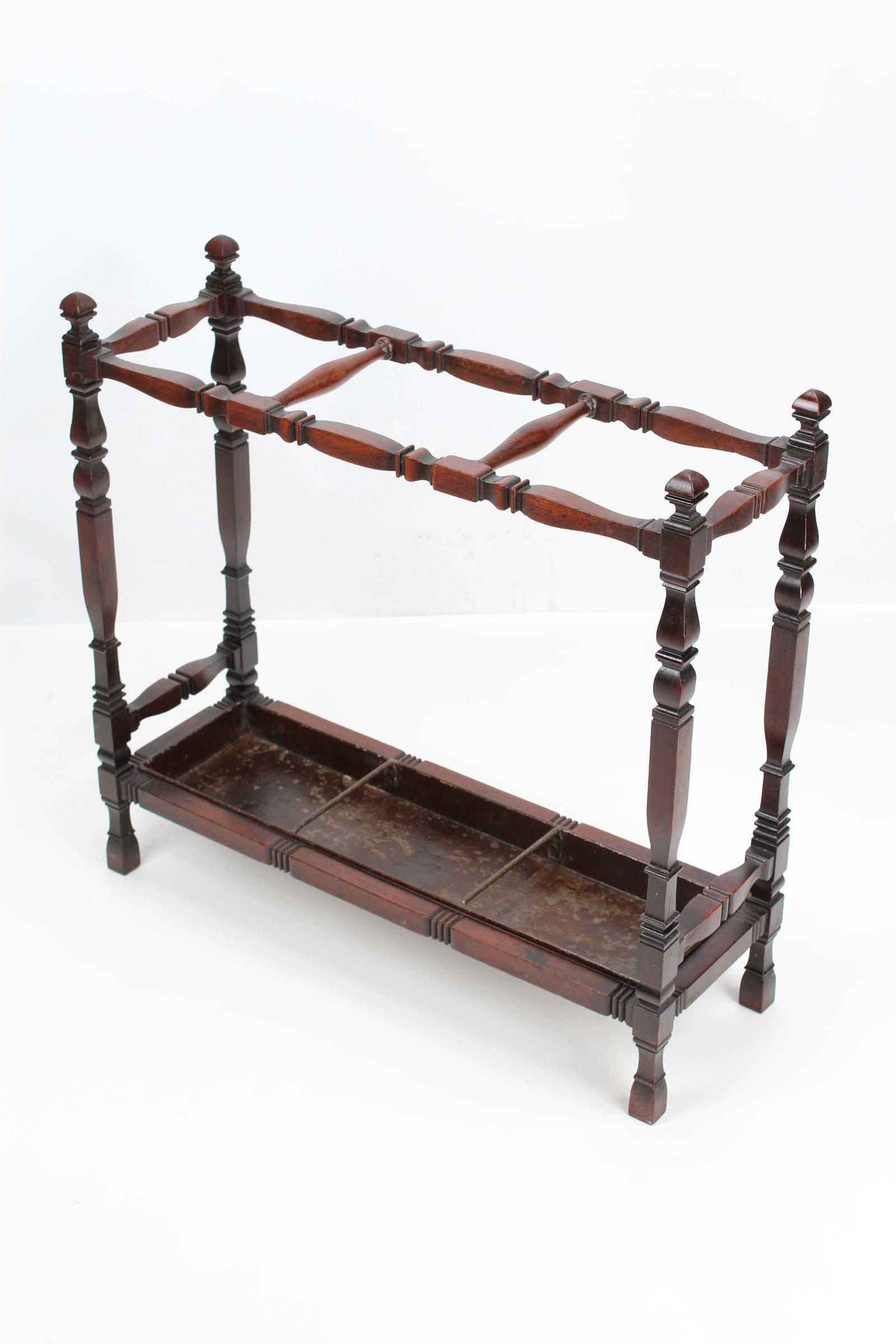 Edwardian Mahogany Stick Stand / Umbrella Stand (1 of 13) Edwardian Mahogany Stick Stand / Umbrella Stand (1 of 13)