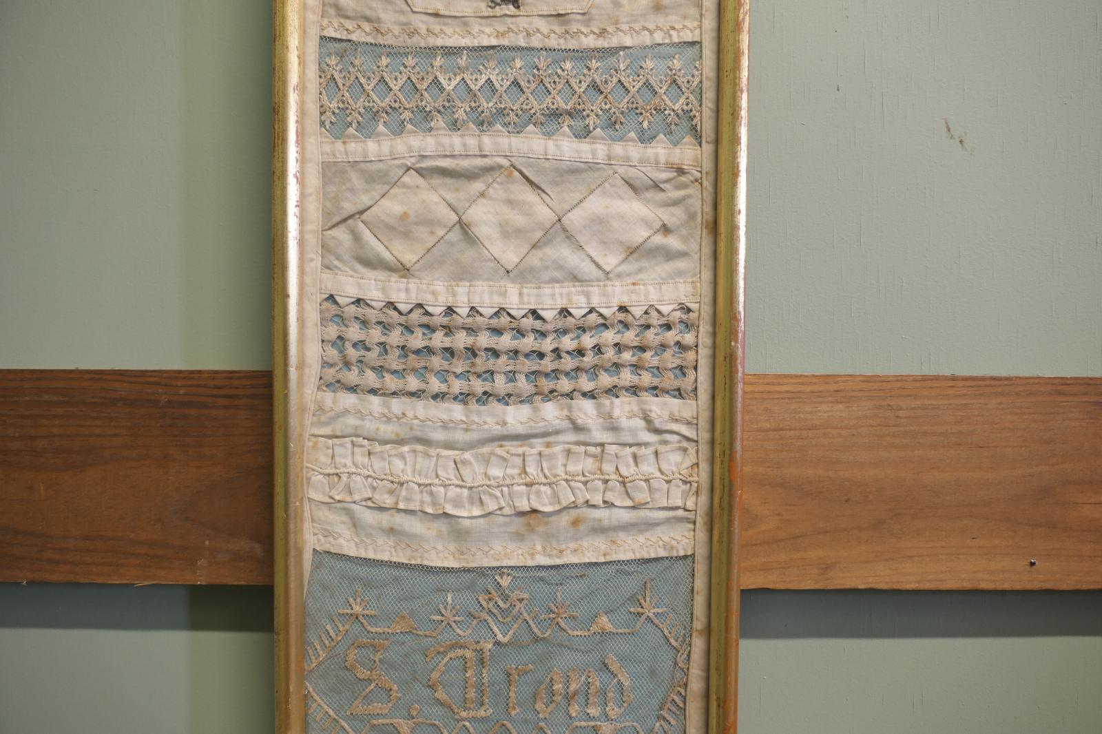 Early 19th Century French Lace Sampler (1 of 5)