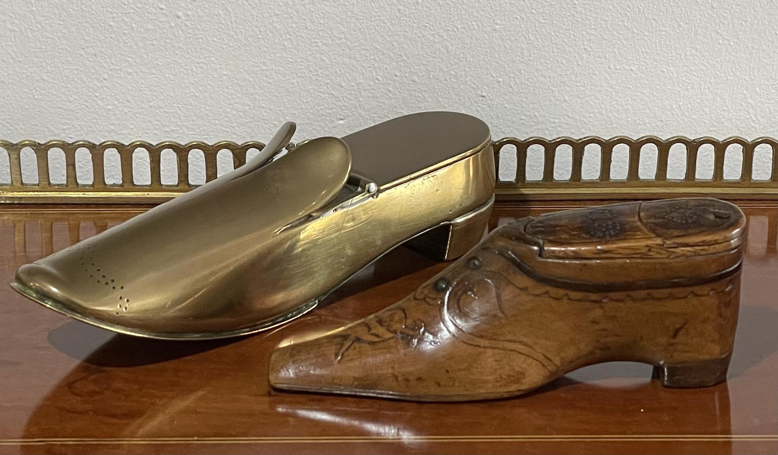 Two 19th Century Snuff Shoes (1 of 10)