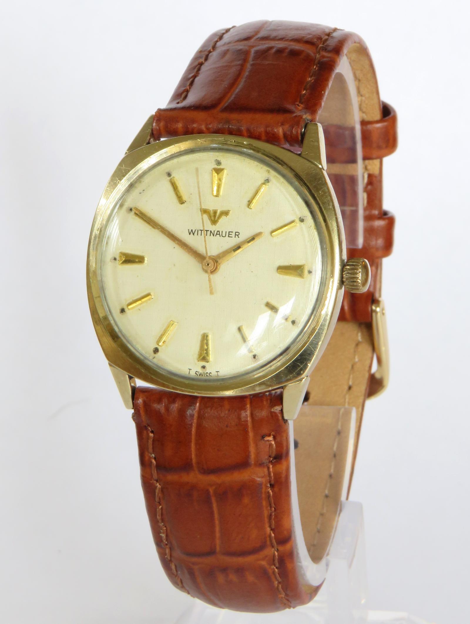 Watch : Gents 1960s Wittnauer Wrist Watch (1 of 4)