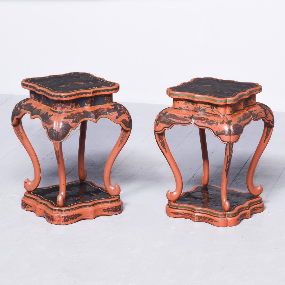Pair of Meiji Period Occasional Tables (1 of 9)