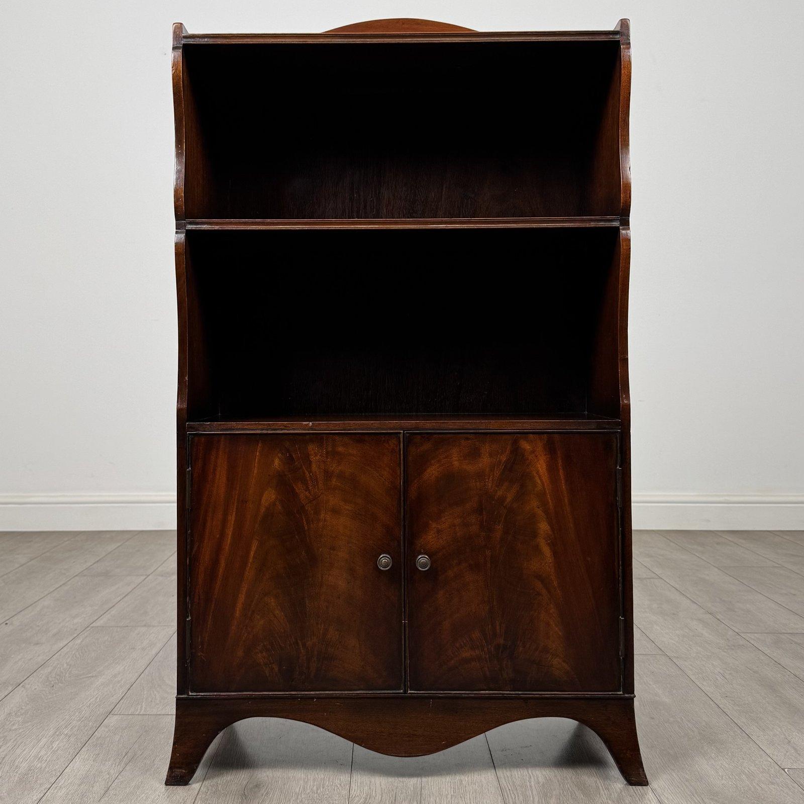 Antique Mahogany Open Bookcase | Raised Gallery | AF-6471 (1 of 12) Antique Mahogany Open Bookcase | Raised Gallery | AF-6471 (1 of 12)