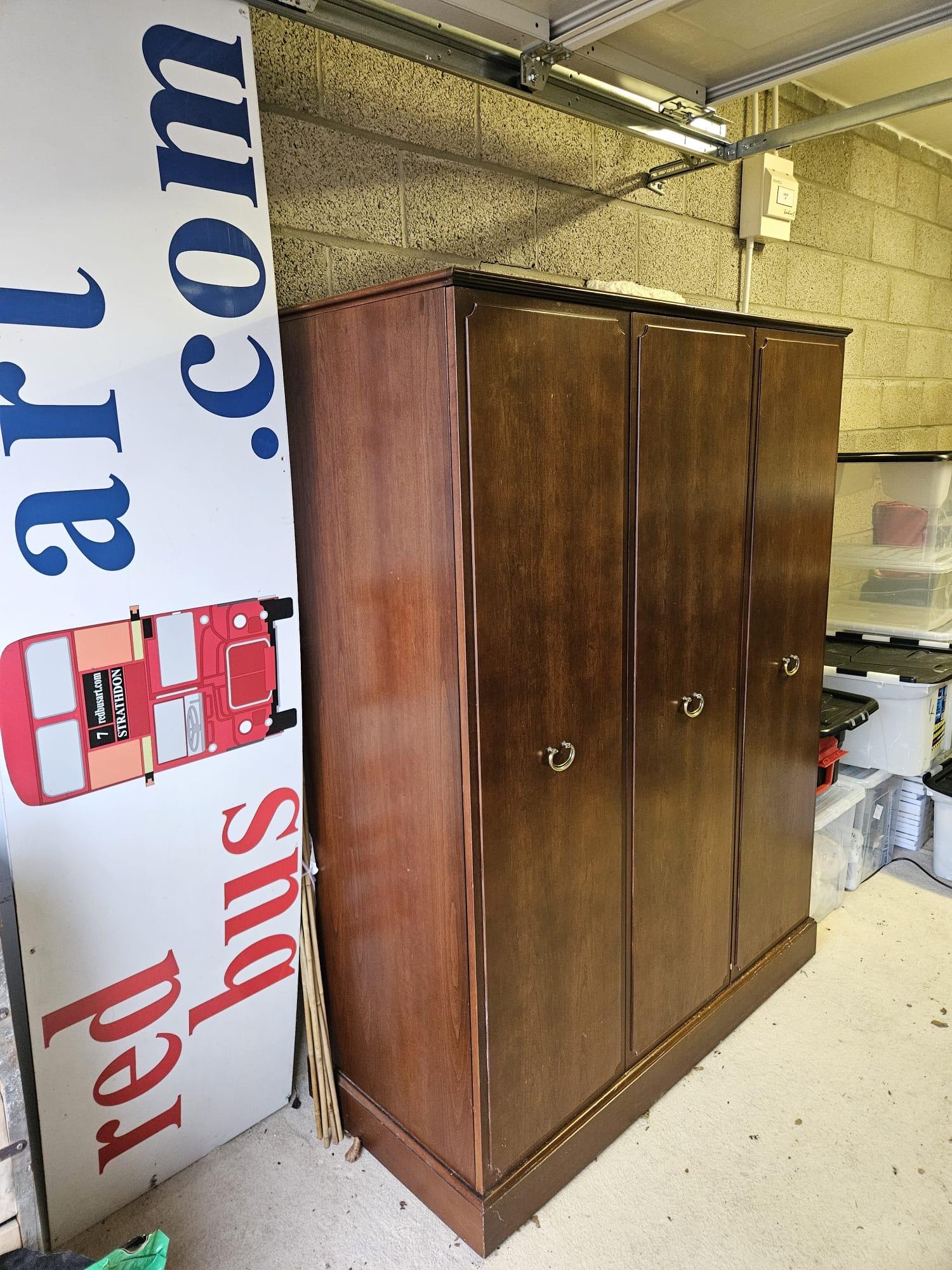 G Plan Mahogany Wardrobe & Shelves (1 of 4)