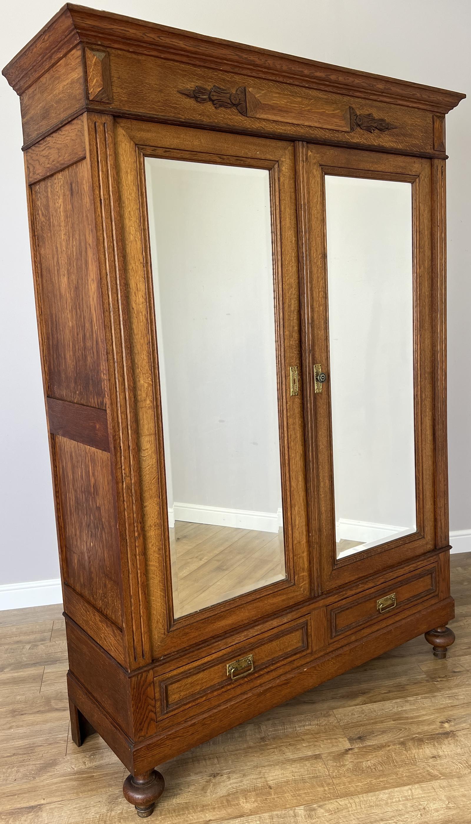 French Oak Armoires - main image