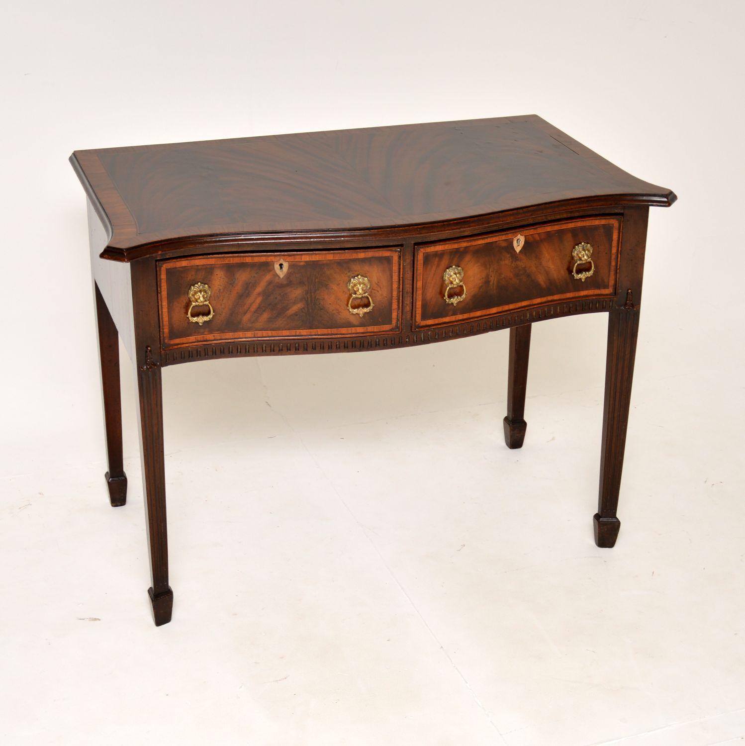 Antique Mahogany Console / Side Table (1 of 11) Antique Mahogany Console / Side Table (1 of 11)