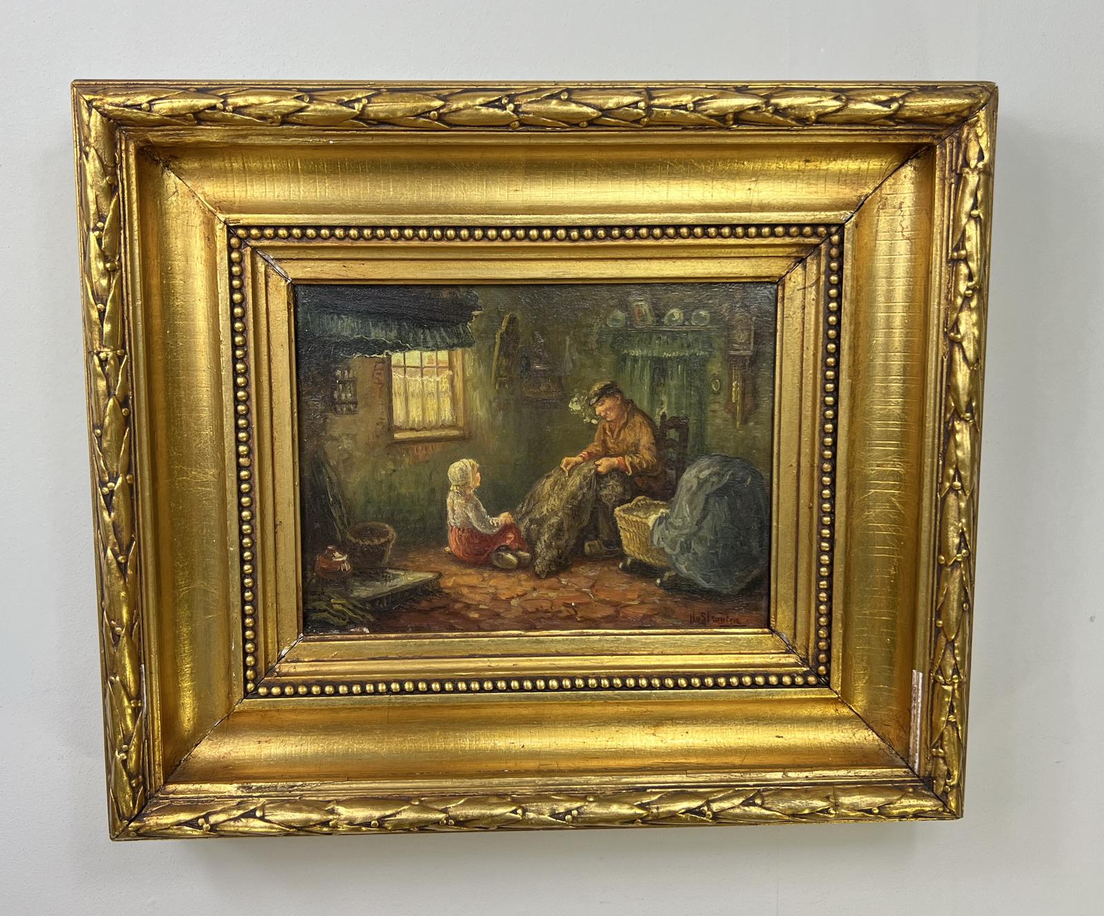 Signed Vintage Oil Painting in Frame (1 of 9)