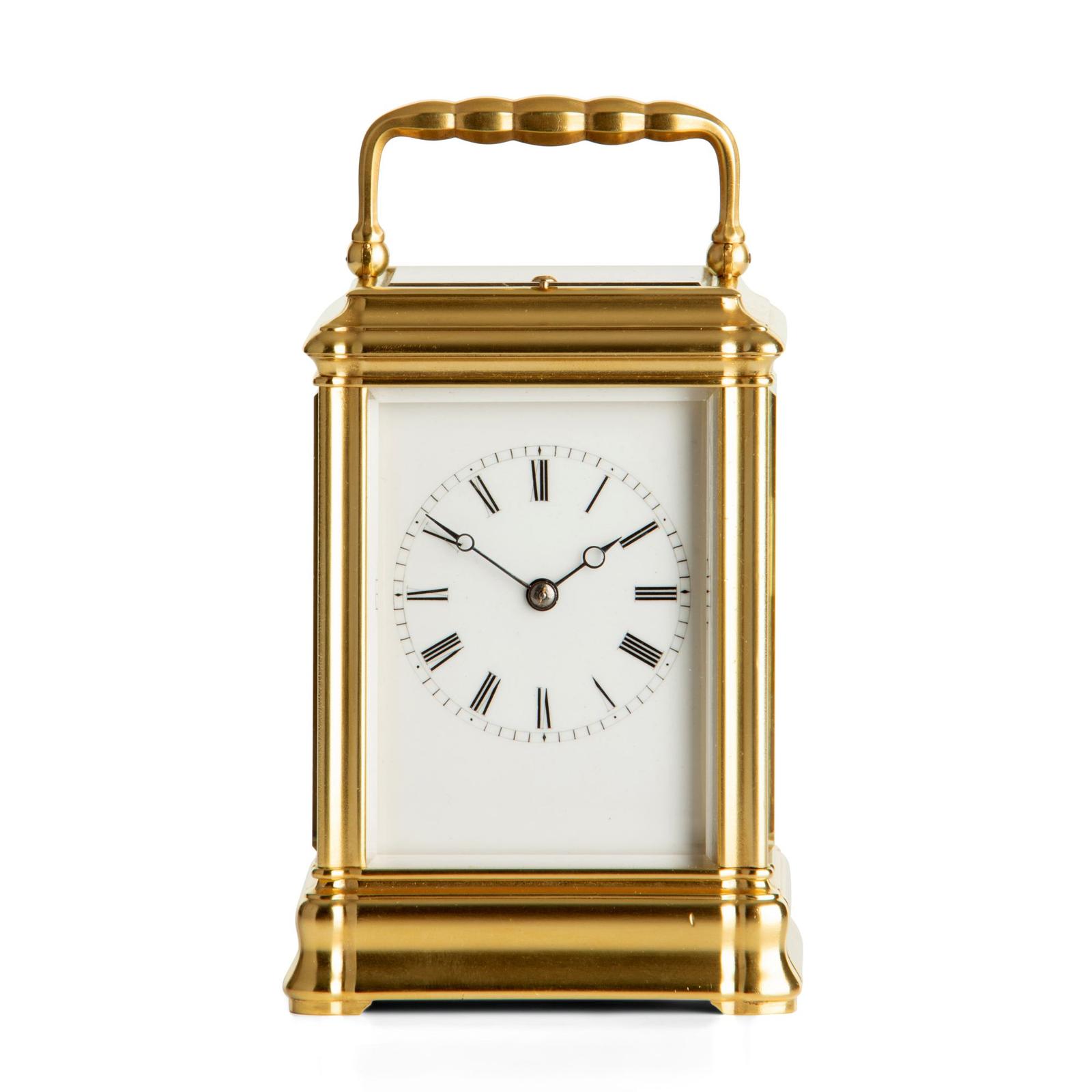 A Gorgeous Small Antique French Repeating Carriage Clock (1 of 2)