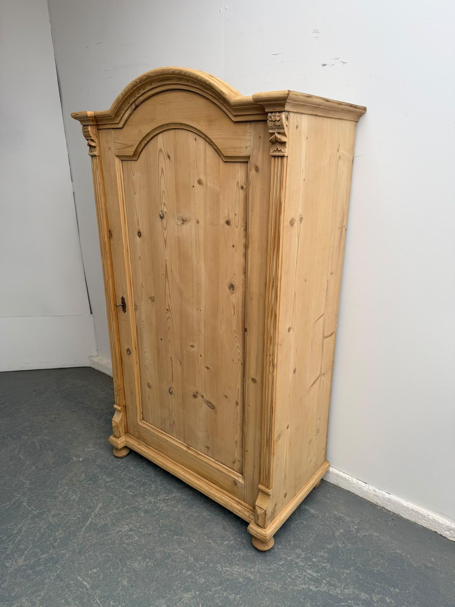 A Mint Clean Victorian Wide Antique Pine Arched Storage Cupboard to Wax/paint (1 of 9) A Mint Clean Victorian Wide Antique Pine Arched Storage Cupboard to Wax/paint (1 of 9)