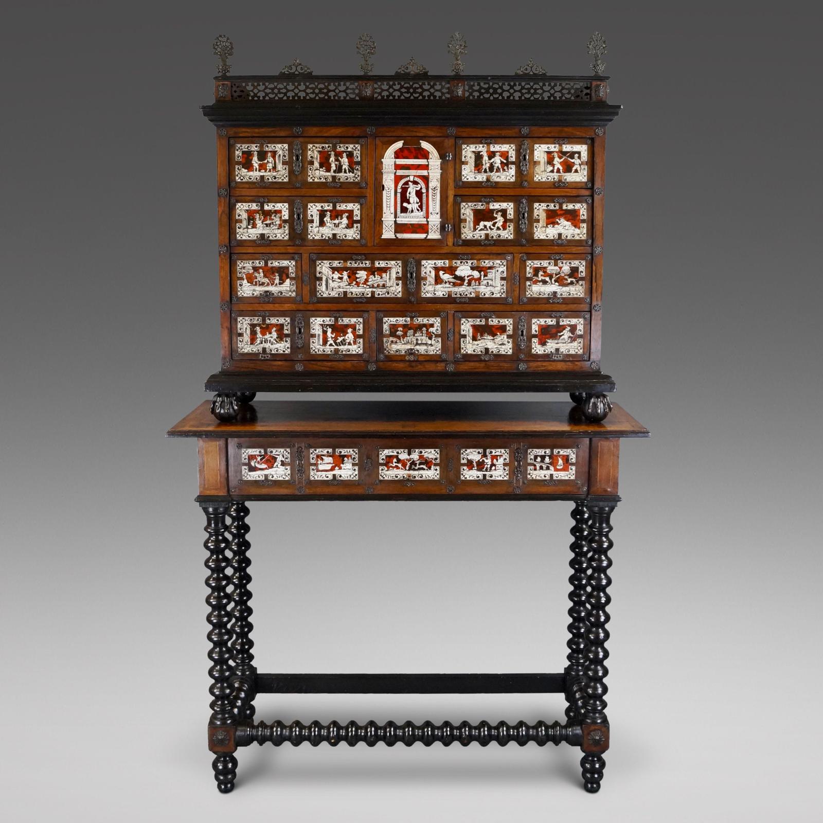 A Superb 19thc Portuguese Cabinet On Stand (1 of 7)