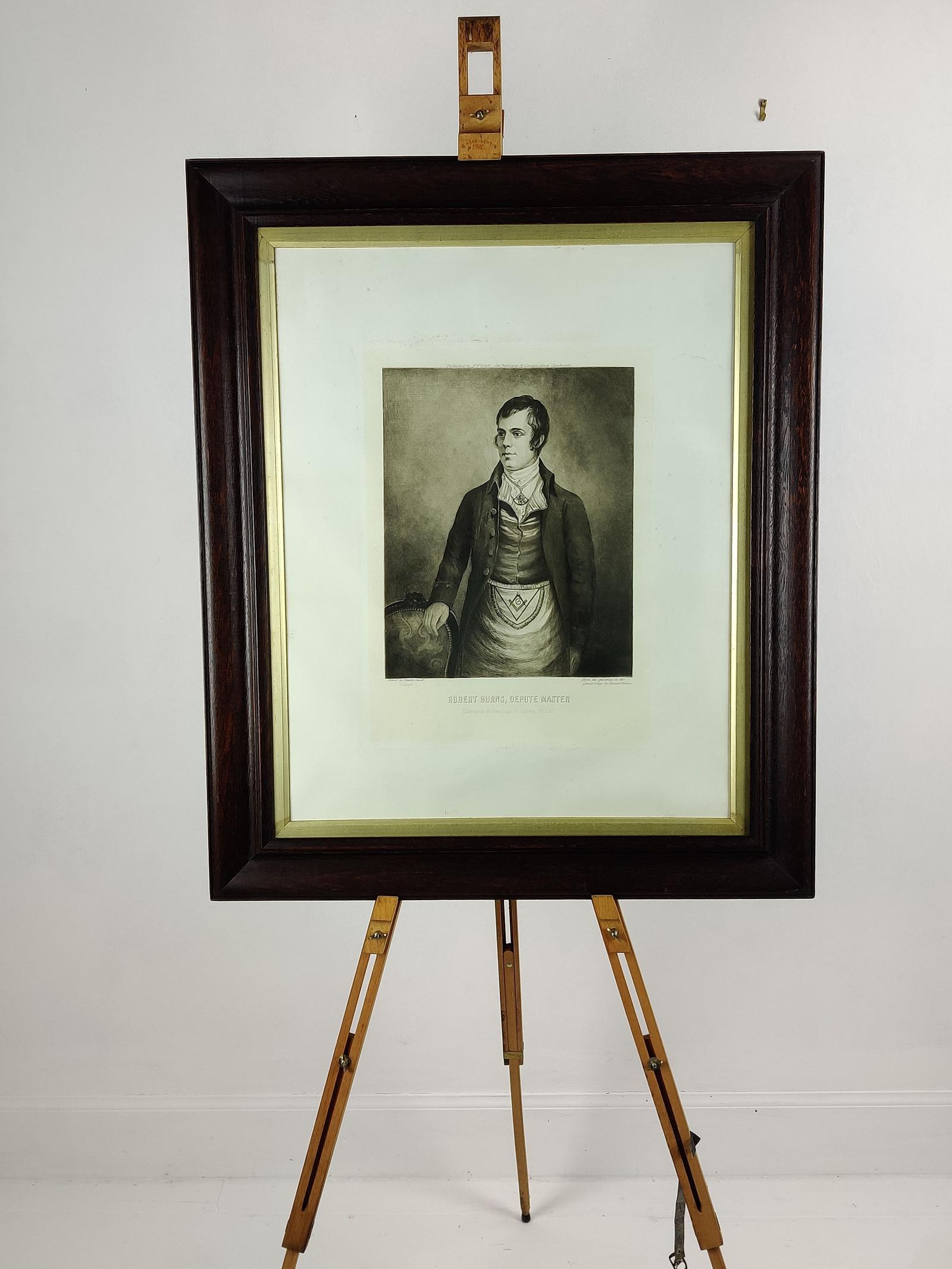 Etching - Robert Burns, Depute Master (1 of 14)
