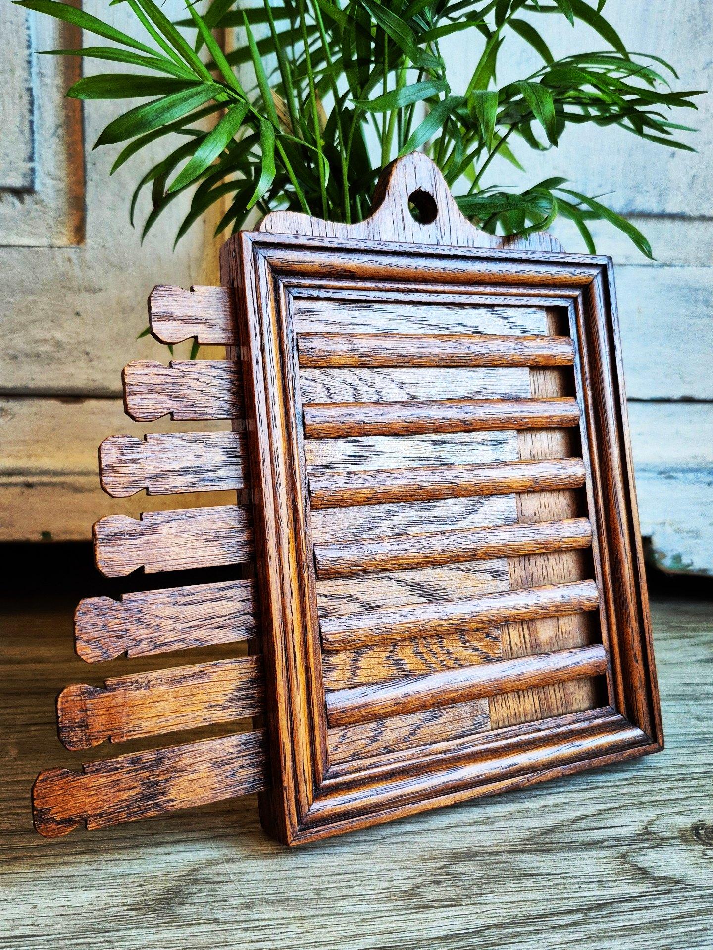 Antique Treen Board, Hymn Board, Miniature Treen Box (1 of 23)