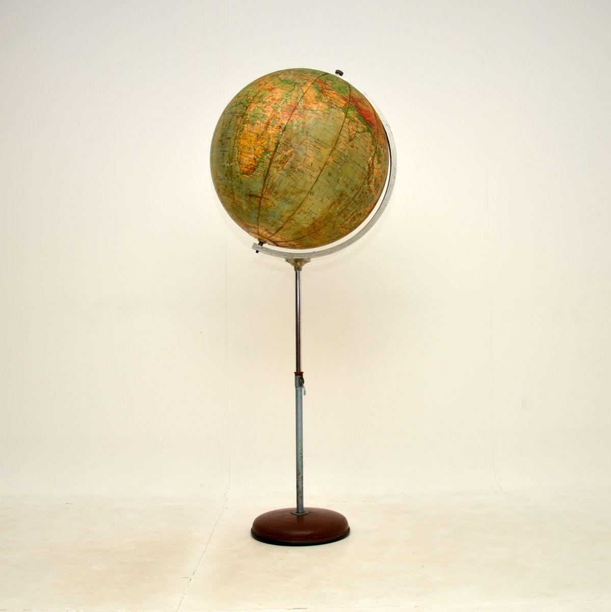 Large Vintage Floor Standing Globe (1 of 11)
