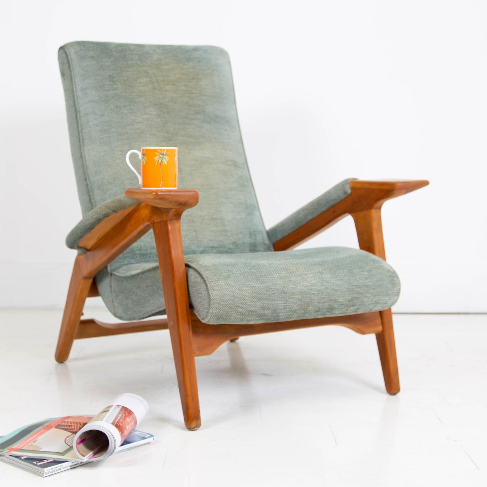 Mid Century Armchair Andrew J Milne for E Horace Holme London c.1950 (1 of 13)