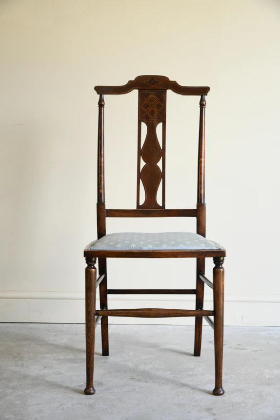 Edwardian Stained Beech Occasional Chair (1 of 12)